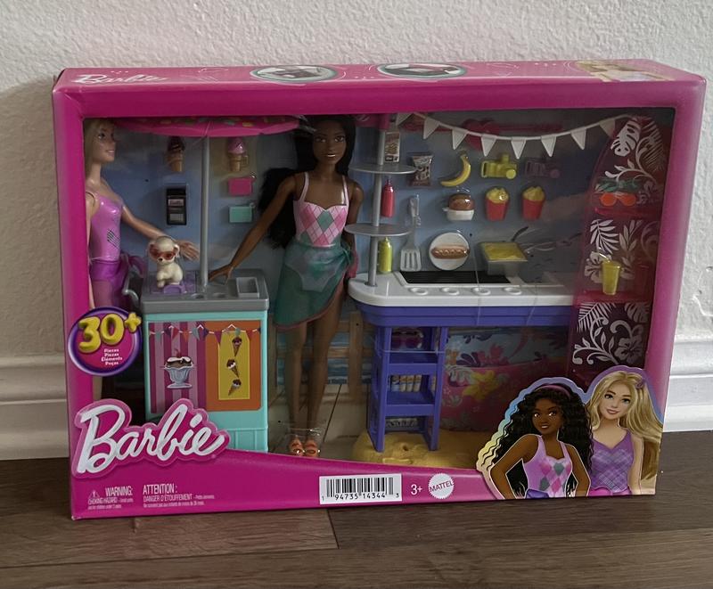 Barbie Doll House Set Barbie Beach Boardwalk Playset With Barbie