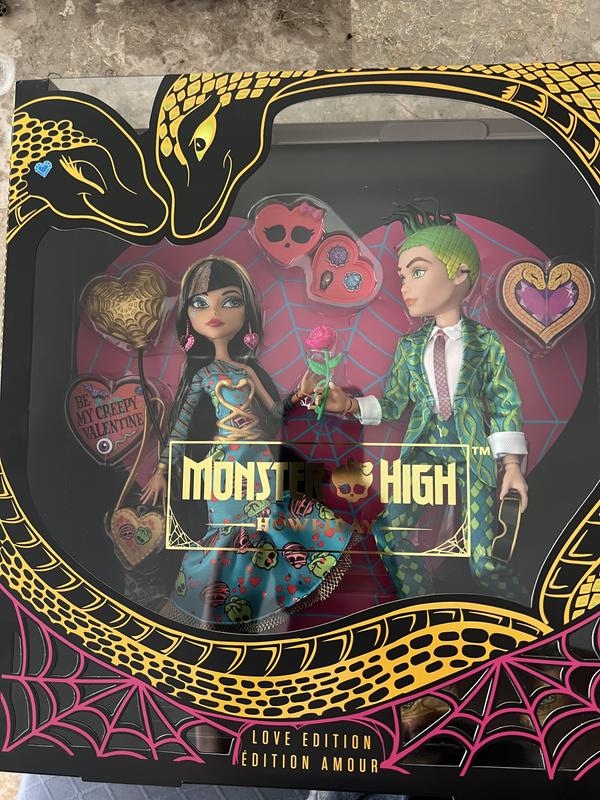 Monster High Howliday Love Edition Cleo De Nile Deuce Gorgon 10.5 Doll  2-Pack Valentines Day Limited Edition Mattel Toys - ToyWiz