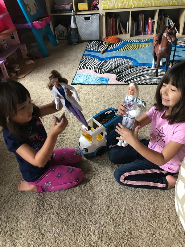 Space barbies!