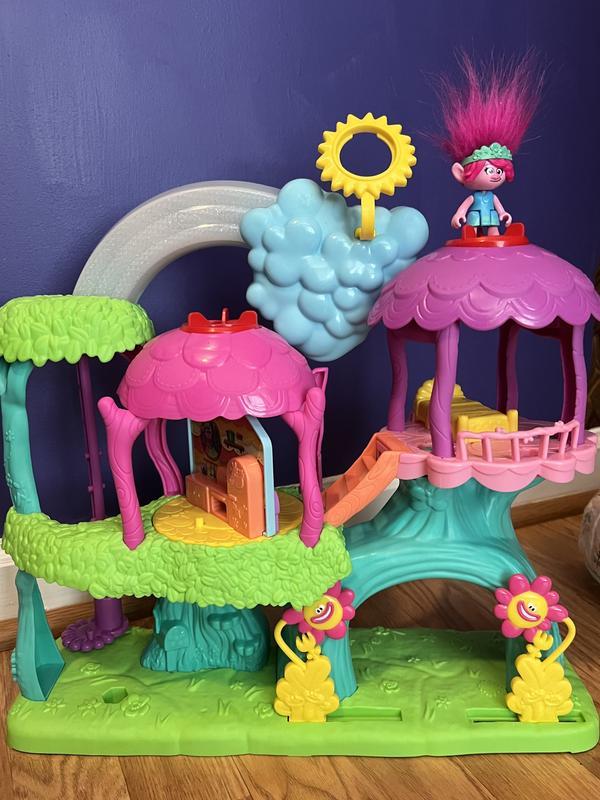 Imaginext DreamWorks Trolls Lights and Sounds Rainbow Treehouse