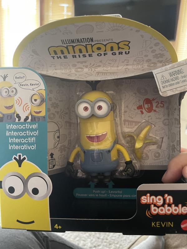 MTL GWR62/GWR64 MINIONS SING N BABBLE: KEVIN - My Tobbies - Toys