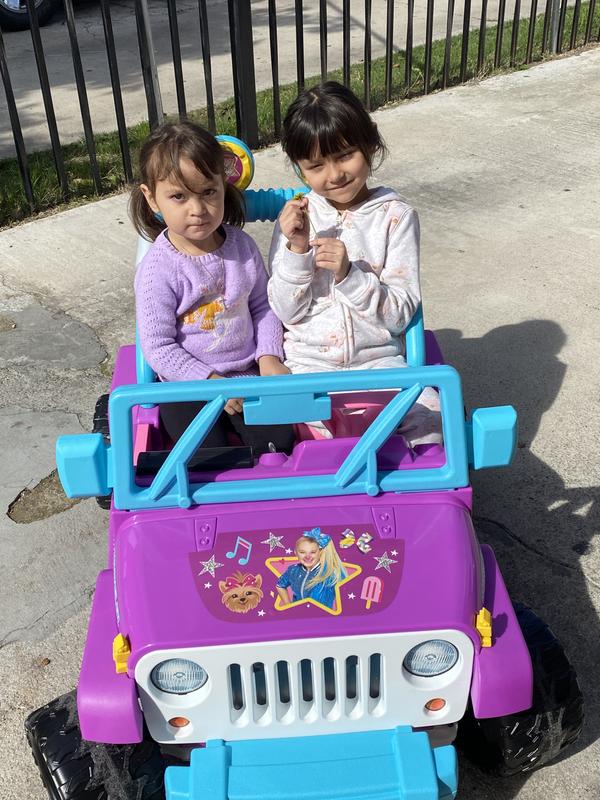 power wheels jojo siwa jeep wrangler