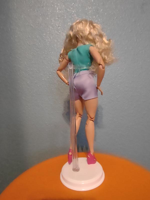 Barbie Looks Doll, Blonde, Color Block Outfit with Waist Cut-Out 