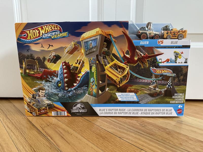 Jurassic world hot wheels track on sale