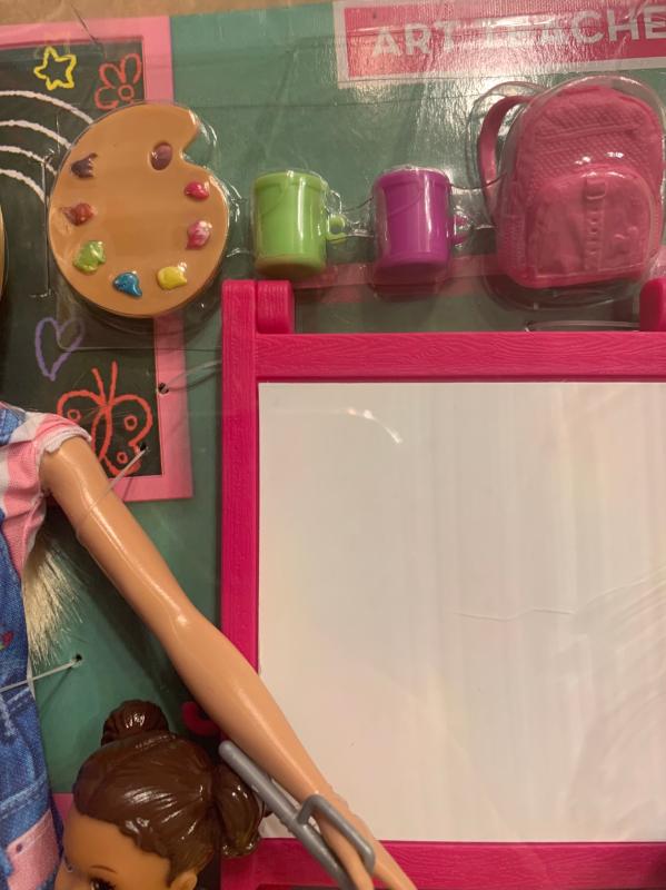 Barbie art teacher discount playset