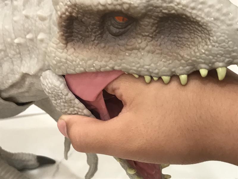 Throat lighting issue?