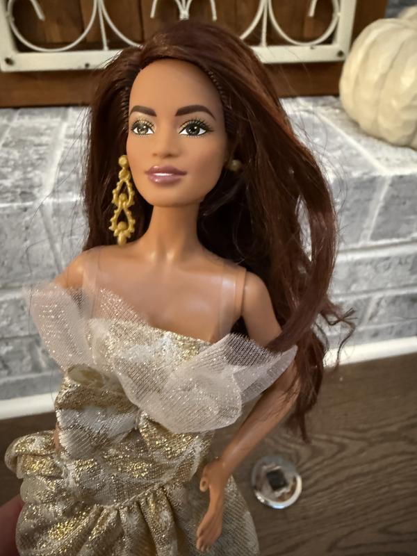 fresh makeup & dangle earrings