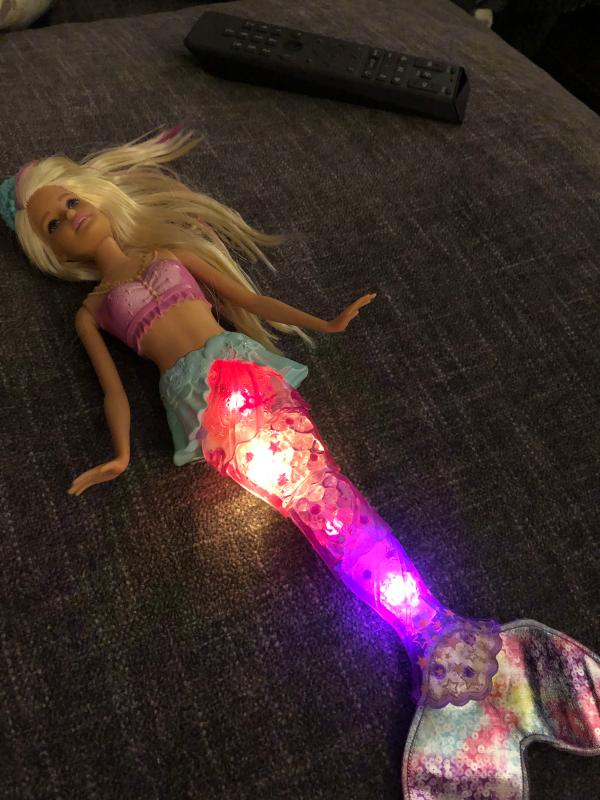 BARBIE Poupée Dreamtopia Sirène lumières et danse aquatique Frimousse-shop