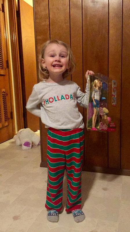 Cece and her first Barbie!!