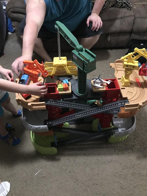 Preschool Train Toy Thomas & Friends Trains & Cranes Super Tower - 2.5 ...