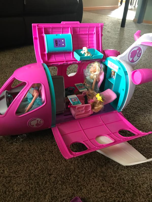 Barbie Airplane Adventures Playset with pilot doll (HCD49) au meilleur prix  sur