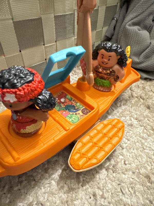 Moana and Maui and sticker Hei-Hei