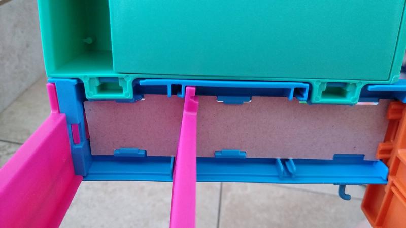 Shelf assembly was a bit tricky.