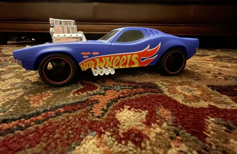 Mattel Hot Wheels Rodger Dodger Rechargeable Car Toy Blue in the Kids ...