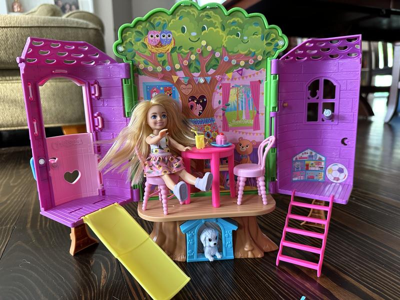 Barbie chelsea treehouse store playset