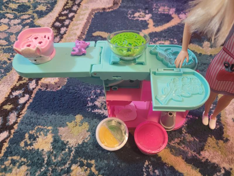Press the play dough