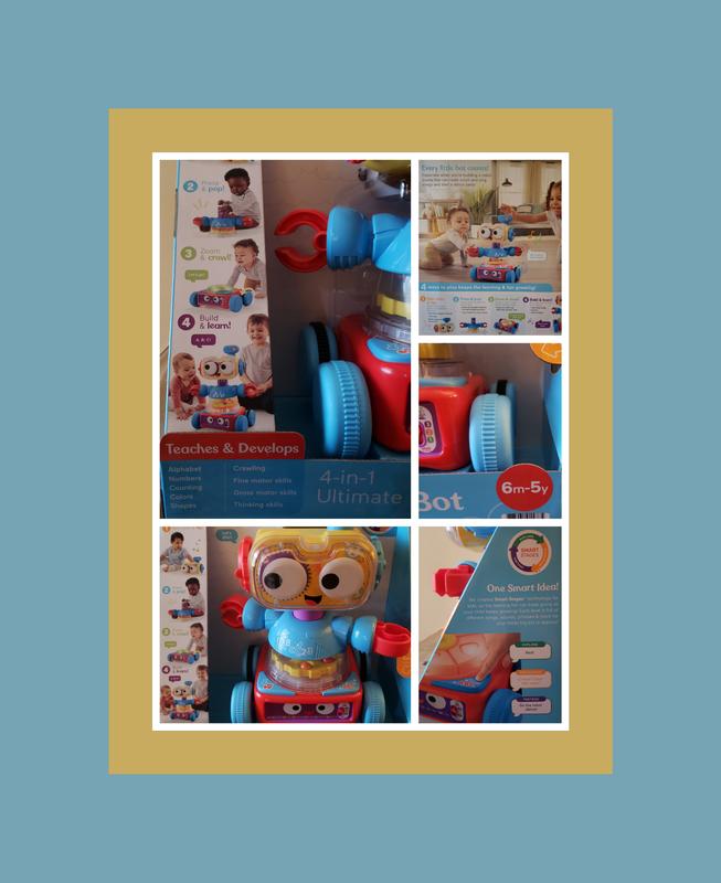 Fisher-Price 4-In-1 Ultimate Learning Bot Introduction