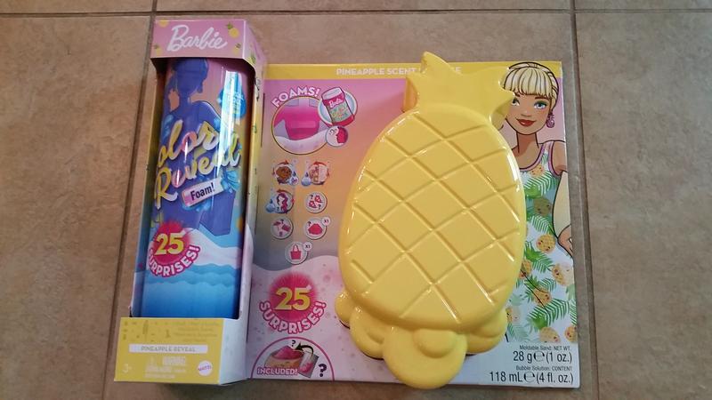 Barbie Color Reveal With Pineapple Foam Multicolor