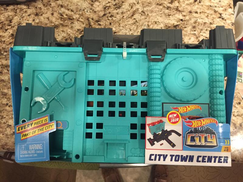 hot wheels town playset