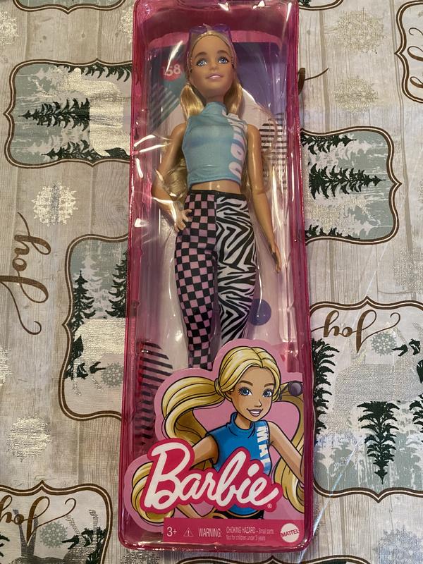 New Barbie in zipper pouch package