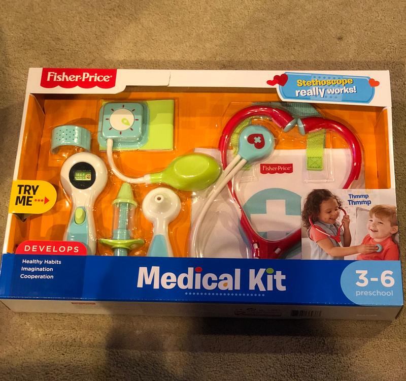 Fisher-Price Medical Kit with Doctor Bag Playset 