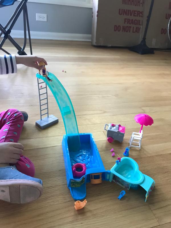 Sliding down Big Polly