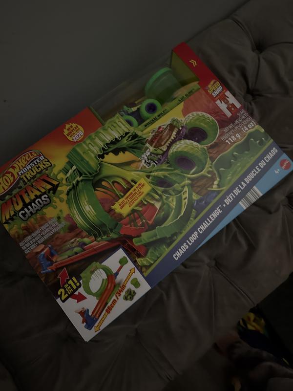 Customer photo for "Monster Truck Track with slime? Yes!"