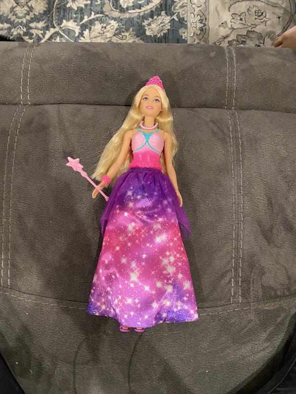 Princesa Barbie Dreamtopia 2 En 1 Sirena Mattel