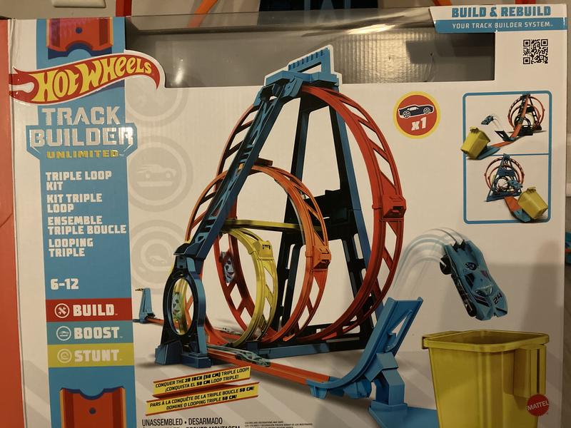 Hot Wheels Action Triple Loop Kit