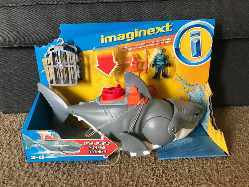 Fisher - Imaginext - Méga Requin Mordeur