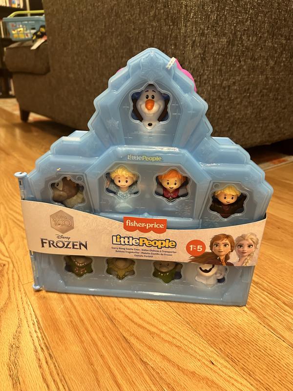 Little People Disney Frozen Carry Along Castle Case Playset