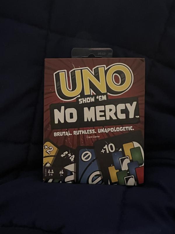 UNO Show ‘em No Mercy Card Game for Kids, Adults & Family Night, Parties  and Travel