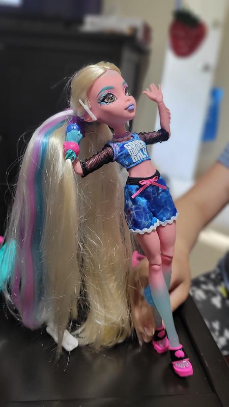  Monster High Doll, Lagoona Blue Spa Day Set with Wear