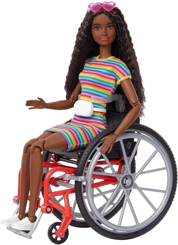 Barbie en fauteuil roulant poupée - mattel