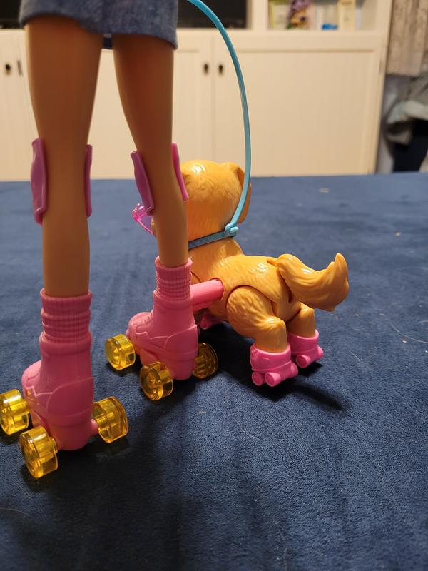 Customer photo for "Fun Rollerskating Barbie and Dog Toy"