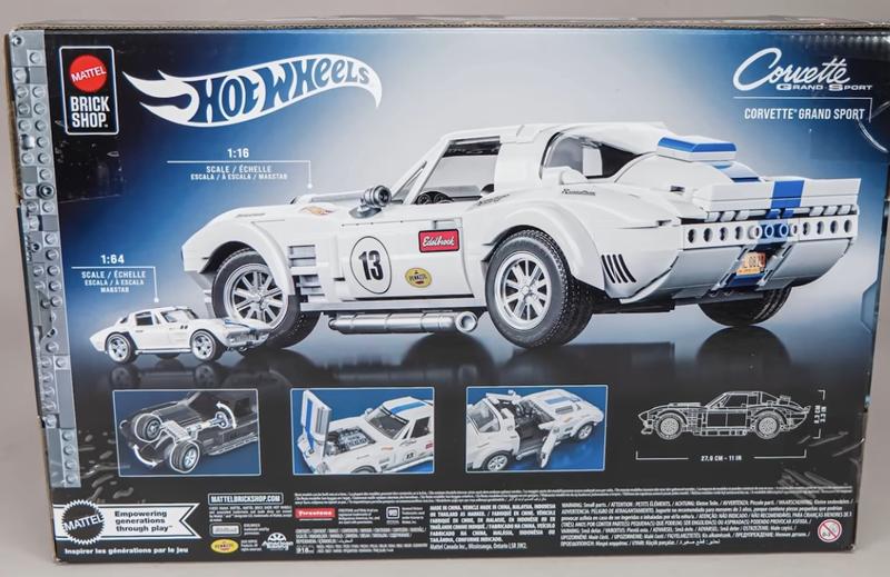Mattel Brick Shop' Hot Wheels® Corvette® Grand Sport