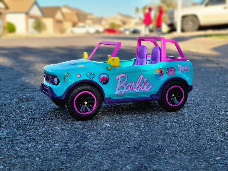 Barbie remote control suv online