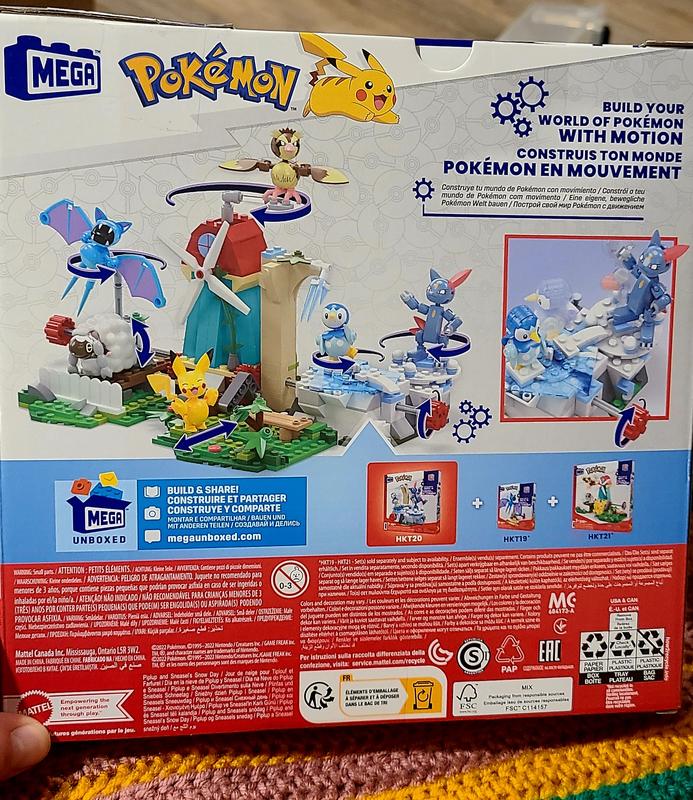 MEGA Pokémon Piplup and Sneasel's Snow Day