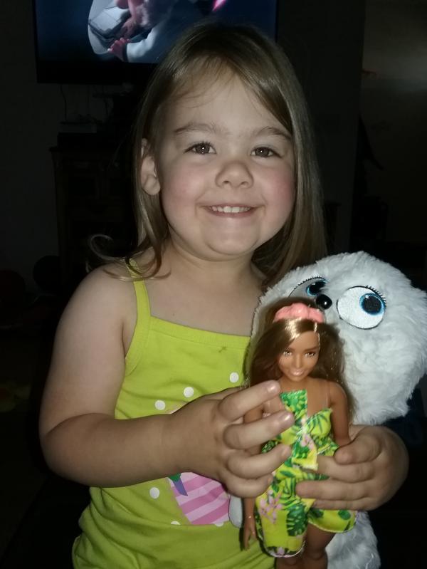 My awesome new Barbie