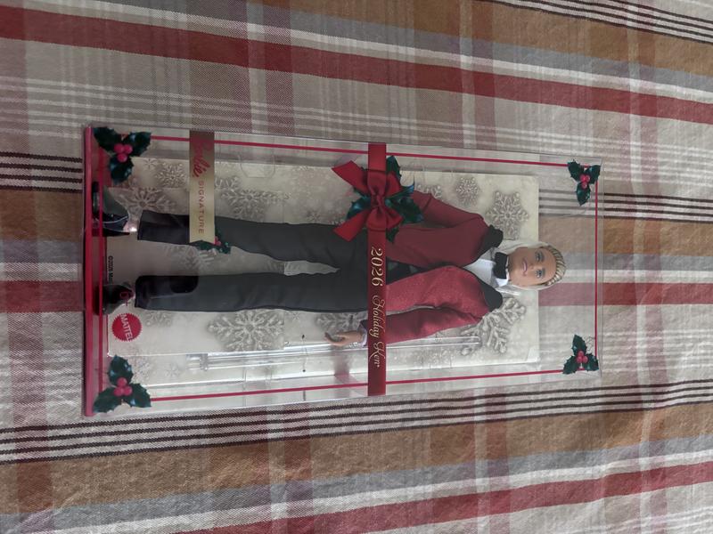 Customer photo for "2026 Holiday Ken Doll"