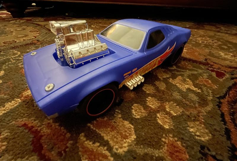 Mattel Hot Wheels Rodger Dodger Rechargeable Car Toy Blue in the Kids ...