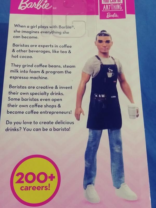 barbie barista set