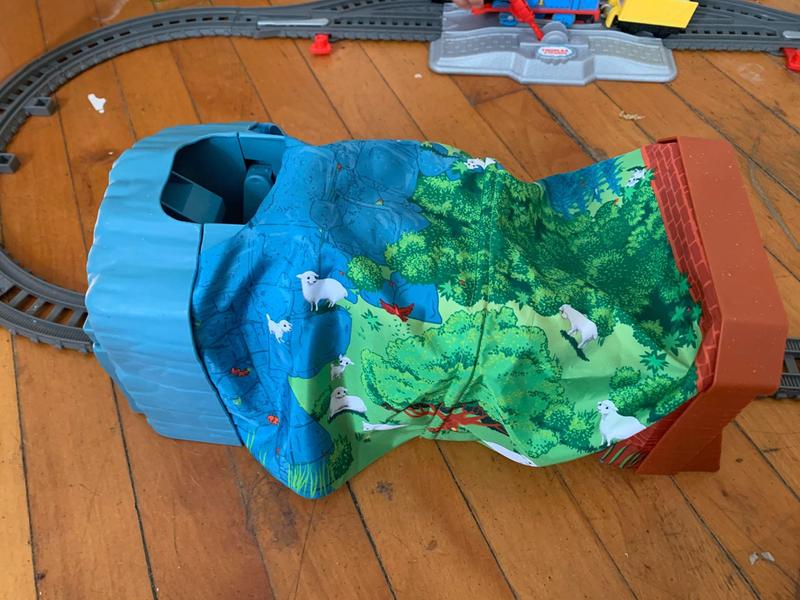 Tunnel before we added additional track piece