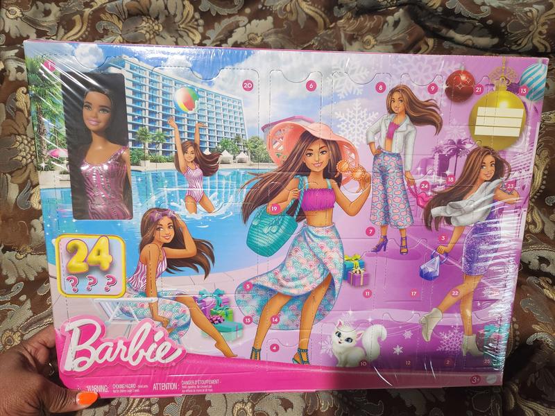 Barbie advent calendar discount 2020 with doll