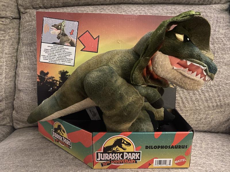 Dilophosaurus plush best sale