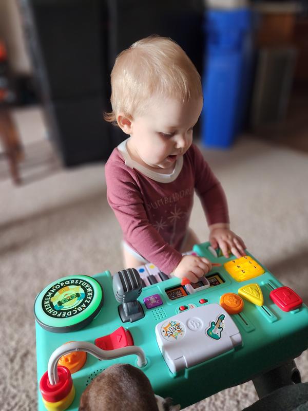  Fisher-Price Laugh & Learn Baby & Toddler Toy Mix & Learn Dj  Table Musical Activity Center With Lights & Sounds For Ages 6+ Months :  Musical Instruments