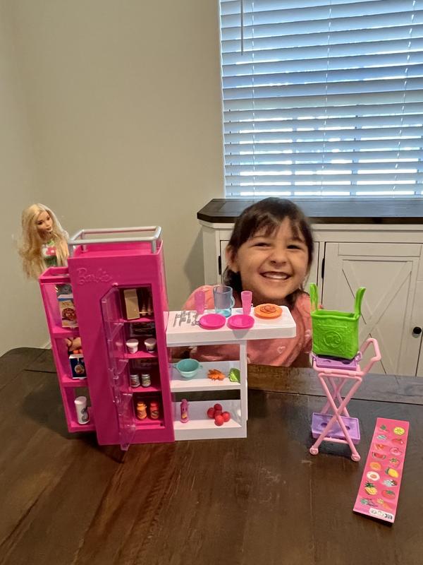 Barbie Doll and Ultimate Pantry Playset Barbie Kitchen Add On with 30 Food Themed Pieces Toys R Us Canada