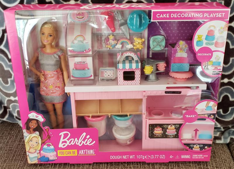 barbie cupcake set