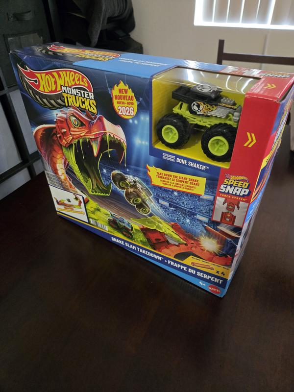 Customer photo for "Hot Wheels Monster Truck Snake Slam Review"