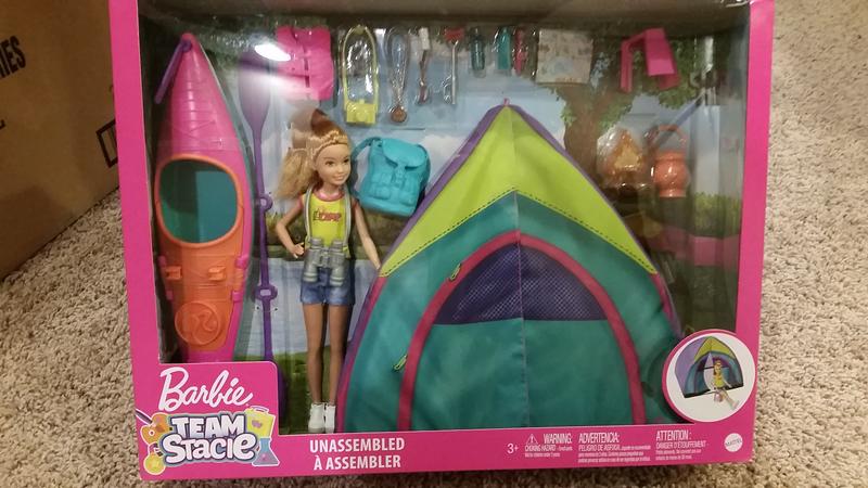 Barbie team stacie friend of stacie doll gaming playset with accessories hot sale